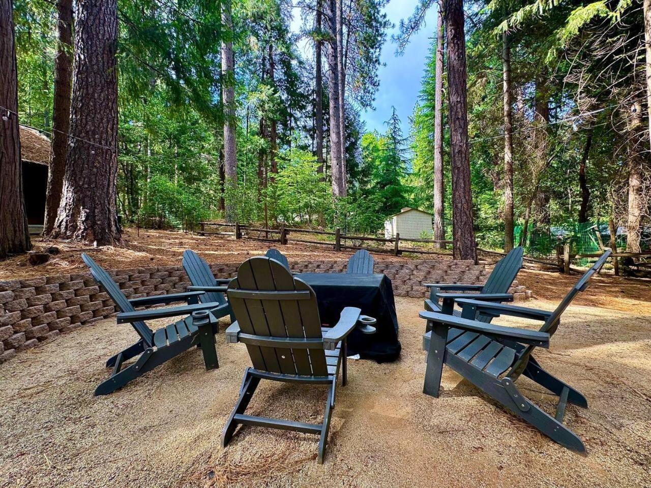 Cabin In The Trees-Game Room Pollock Pines ภายนอก รูปภาพ